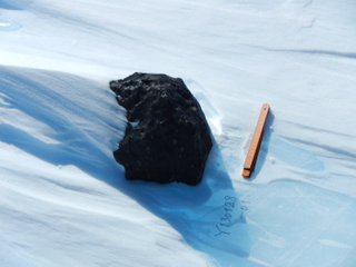 Illustration for article titled Meteorite discovered in Antarctica — what could go wrong?